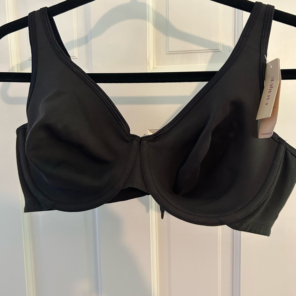 Cacique Black Full Coverage Underwire Bra NWT